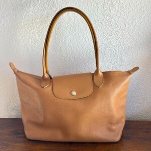 Longchamp Tan Shoulder Bag